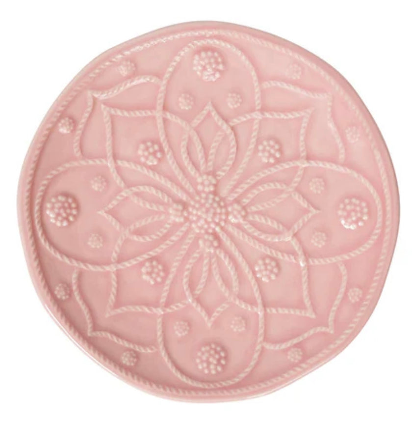 Juliska Jardins Du Monde Side/Cocktail Plate S/4 - Blush