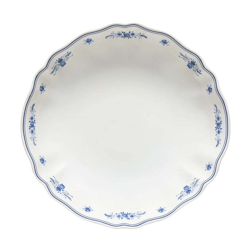 Costa Nova Vila Serving Bowl - White/Blue