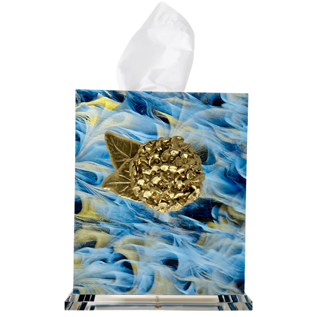 Southern Tribute Hydrangea Tissue Box Cover