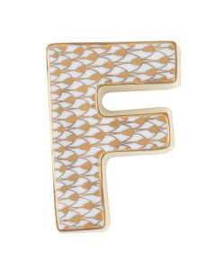 Herend Decorative Letter - Gold