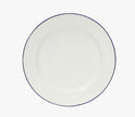 Costa Nova Beja Dinner Plate - White/Blue
