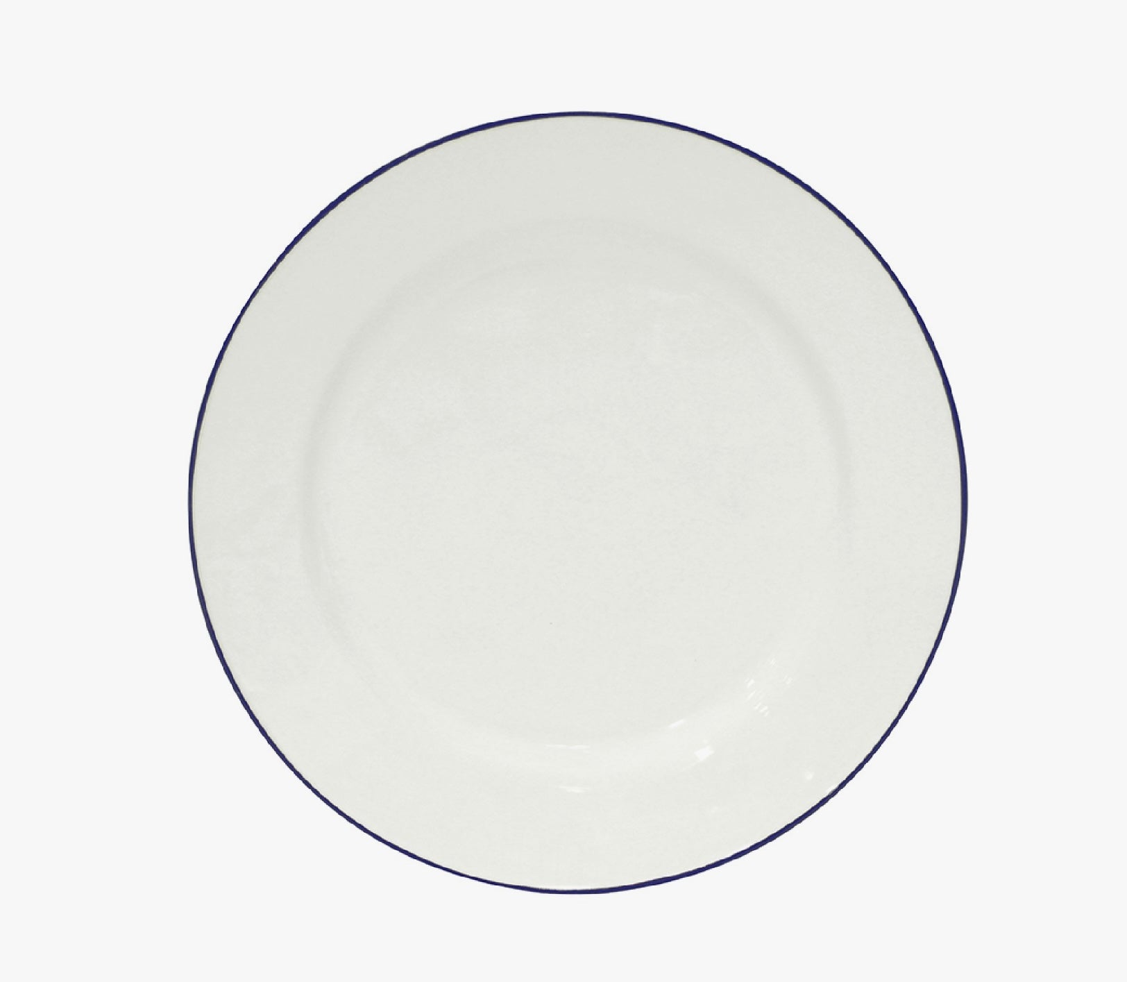 Costa Nova Beja Dinner Plate - White/Blue