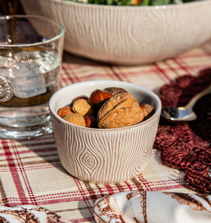 Juliska Blenheim Oak Ramekin - Whitewash