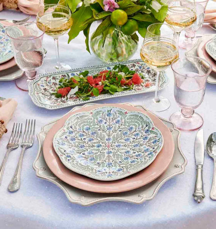 Juliska Villa Seville Scalloped Dessert/Salad Plate - Chambray