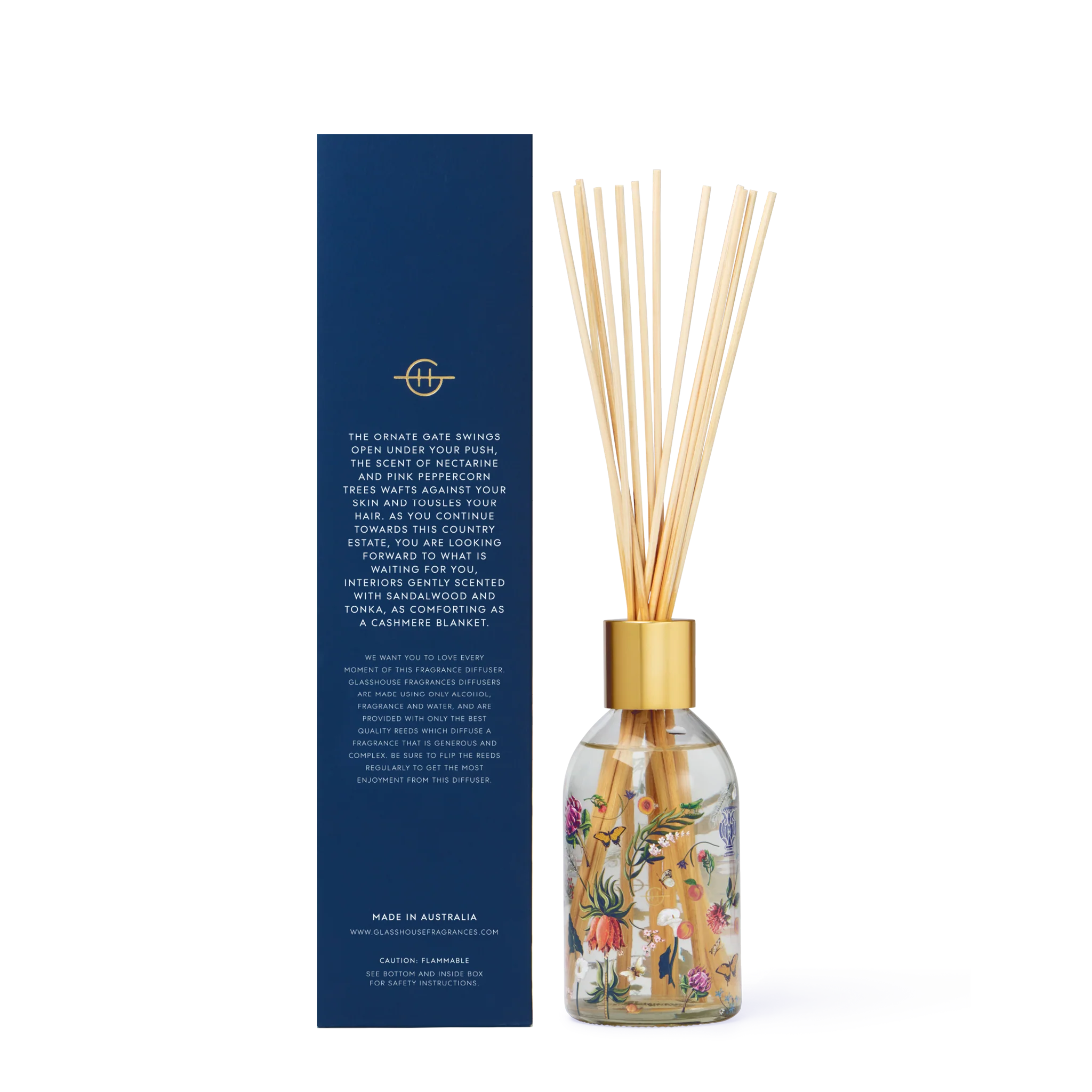 Glasshouse Country Couture Cashmere Nectarine Diffuser – Haley