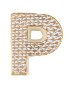 Herend Decorative Letter - Gold