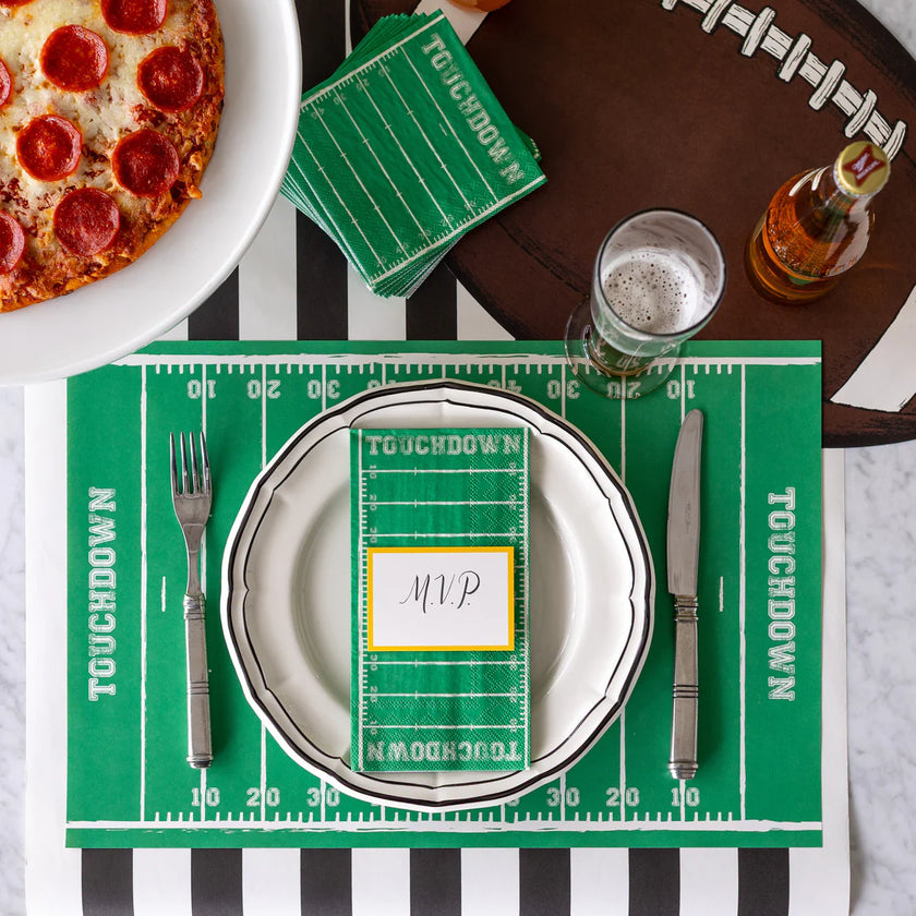 Hester & Cook Touchdown Paper Guest Napkins