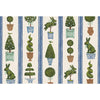 Hester & Cook Spring Topiary Paper Placemat