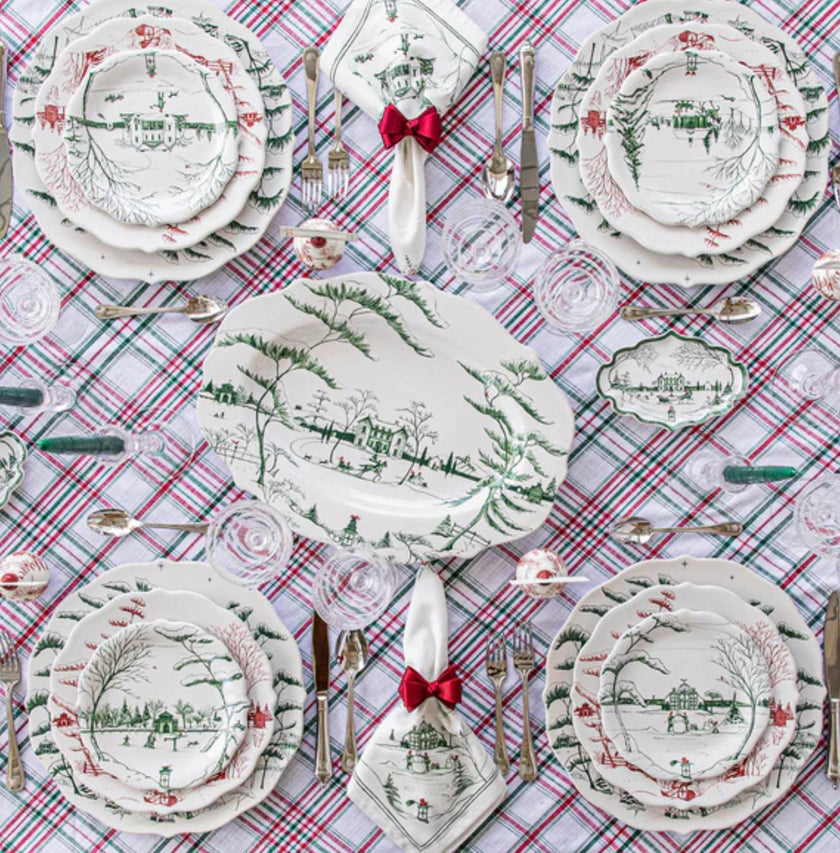 Juliska Country Estate Winter Frolic Tray - Evergreen