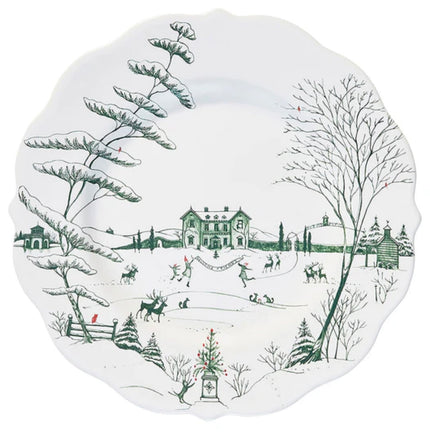 Juliska Country Estate Winter Frolic Dinner Plate