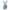 Herend Decorative Pickleball Bunny - Blue