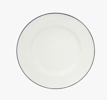 Casafina Beja Salad Plate - White/Blue
