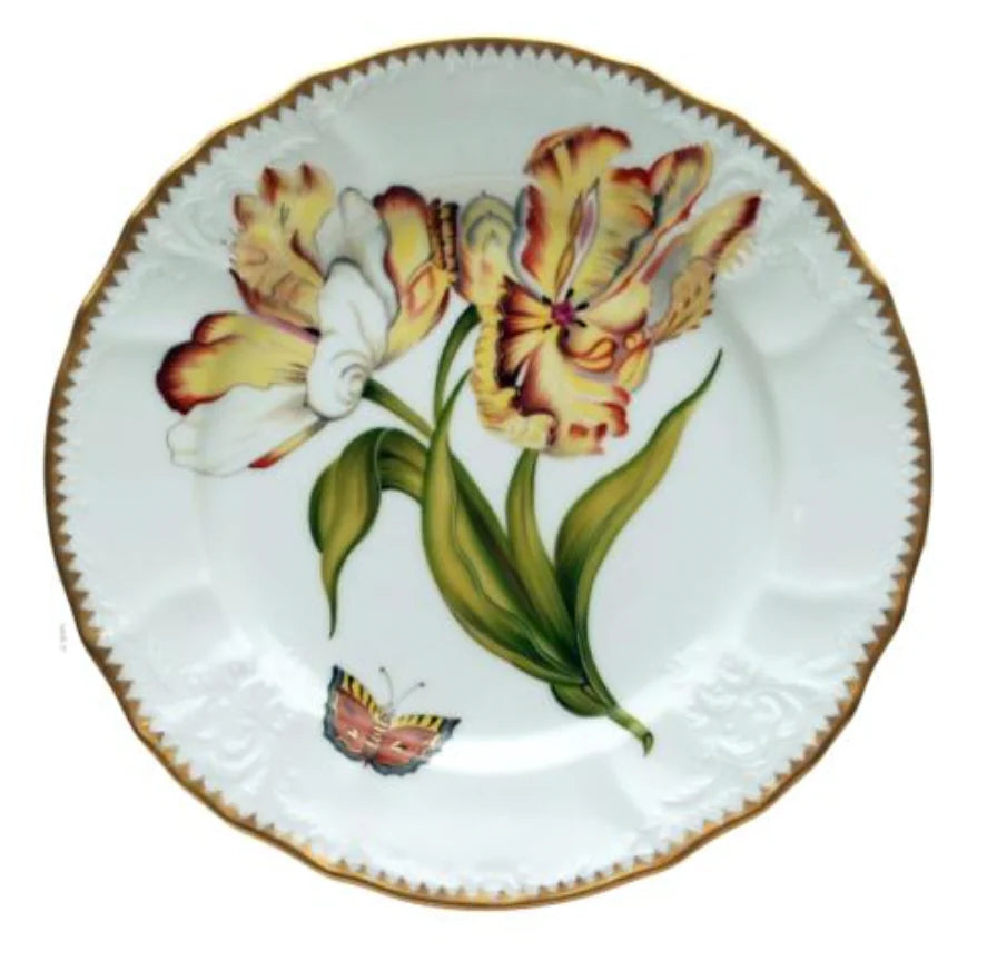 Double Tulip Salad Plate by Anna Weatherley