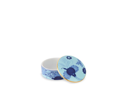 Ginori Oriente Italiano Round Jewelry Box - Iris