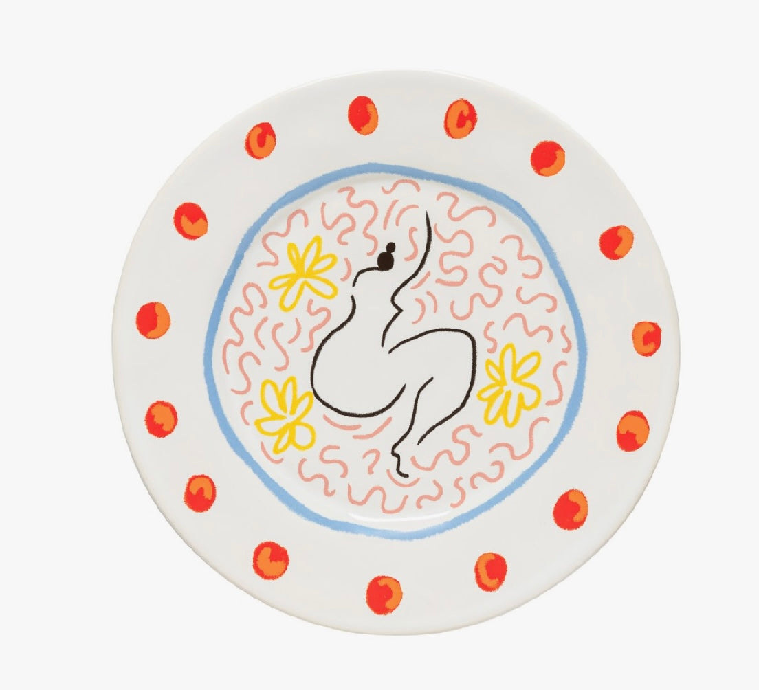Costa Nova Summer Bliss Salad Plate - Lady