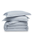 Petite Plume Luxe Premium Cotton Duvet - Navy French Ticking
