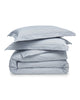 Petite Plume Luxe Premium Cotton Duvet - Navy French Ticking
