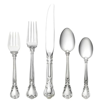 Gorham Chantilly Sterling Flatware- 5 Piece Set