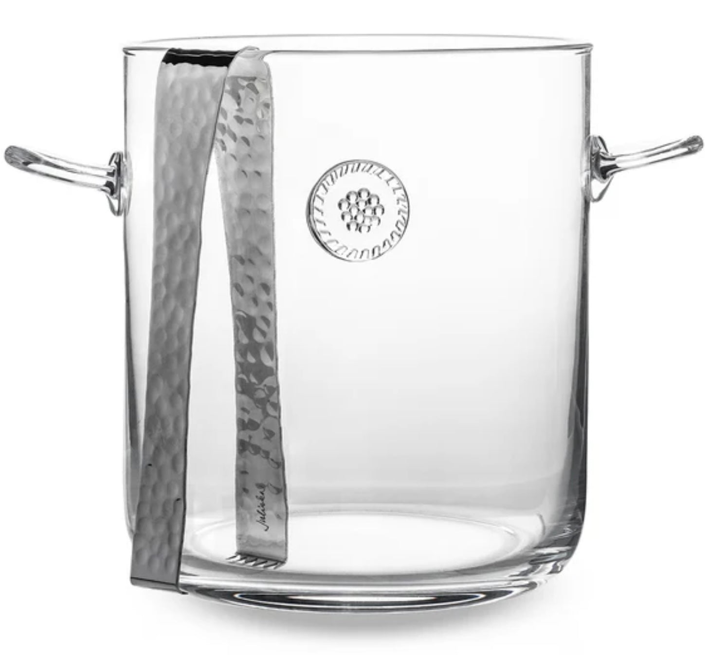 Juliska Berry & Thread Ice Bucket and Tongs