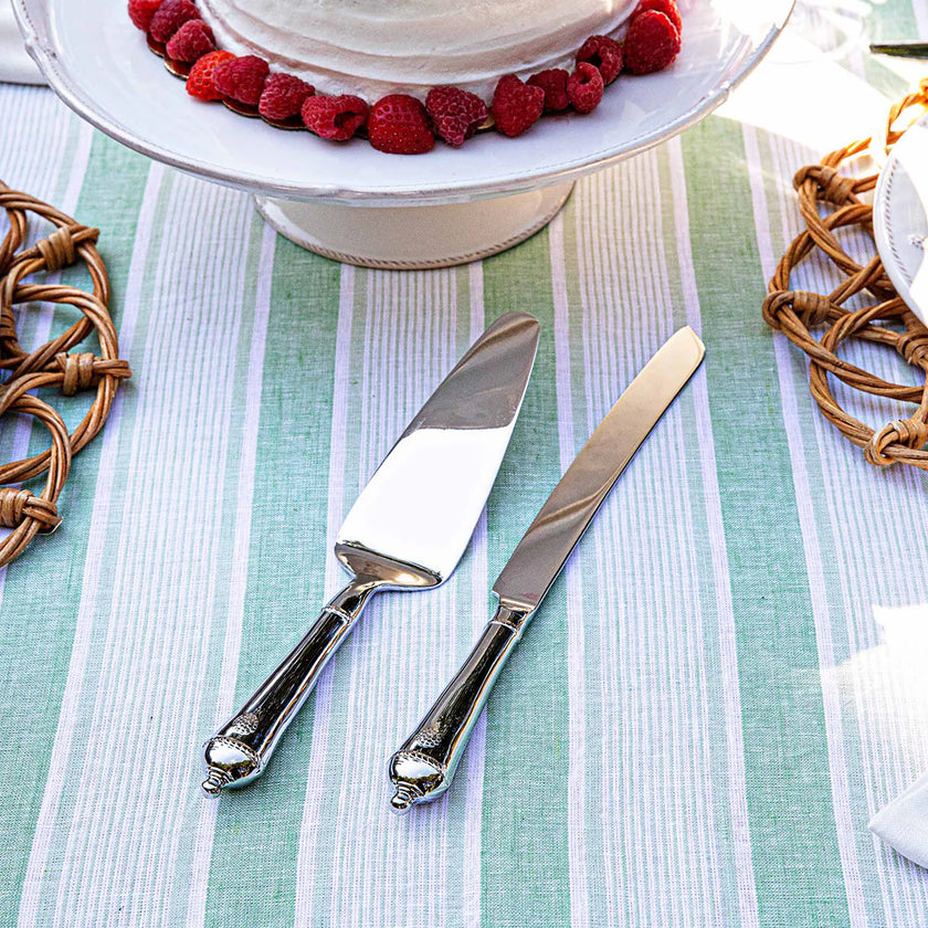 Juliska Berry & Thread Cake Knife and Server Set