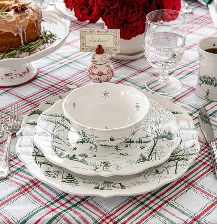 Juliska Country Estate Winter Frolic Cereal/Ice Cream Bowl