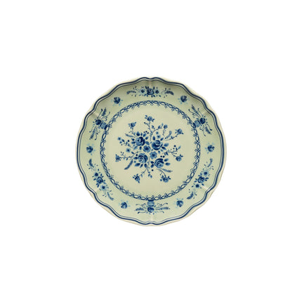 Costa Nova Vila Salad Plate - Olive/Blue