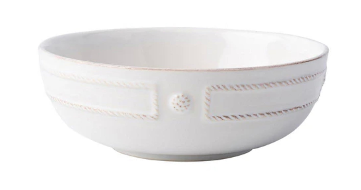 Juliska Berry & Thread French Panel Coupe Bowl- Whitewash