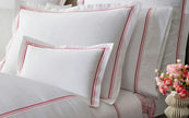 Matouk Amara Triple Pearl Pillow Case Pair - White