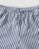 Petite Plume Olivia Short Set Pima Pajama Set - Navy French Ticking