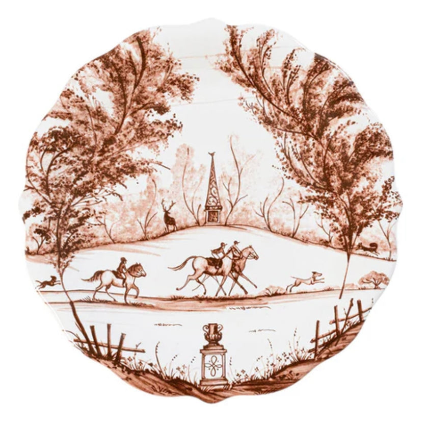 Juliska Country Estate Harvest Party Dessert/Salad Plate Assorted Set/4