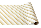 Hester & Cook Gold Peppermint Stripe Table Runner