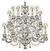 Hester & Cook Die-Cut Chandelier Placemat