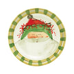 Vietri Old St. Nick Dinner Plates - Green Hat