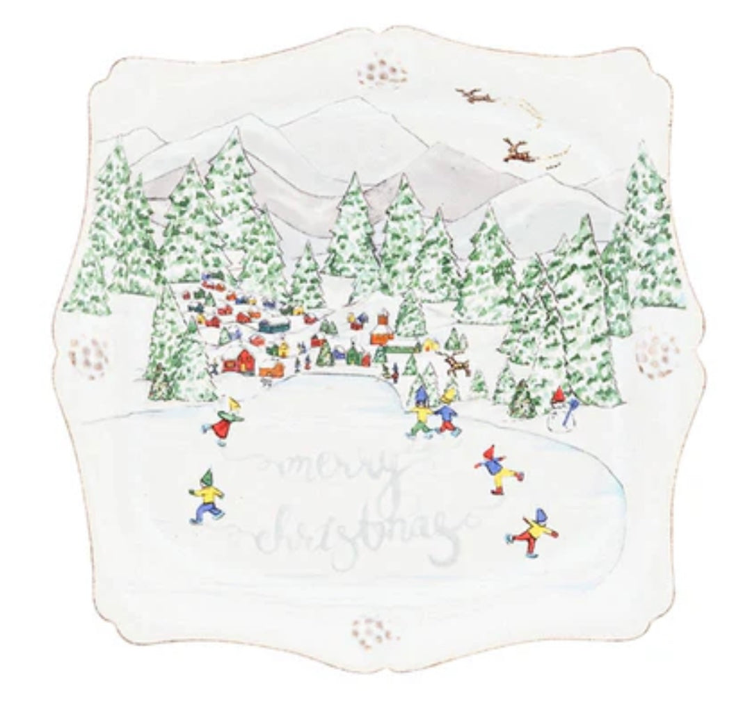 Juliska Berry & Thread North Pole 5.5” Trinket Tray