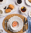 Juliska Jardins du Monde Dessert/Salad Plate - Whitewash