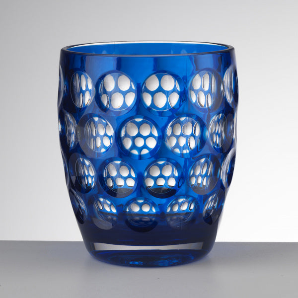 Mario Luca Giusti Lente Tumbler Glass - Blue
