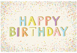 Hester & Cook Happy Birthday Sprinkles Paper Placemat