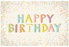 Hester & Cook Happy Birthday Sprinkles Paper Placemat