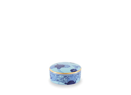 Ginori Oriente Italiano Round Jewelry Box - Iris