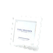 Tara Wilson Designs Acrylic Beveled Square Scallop Frame - Clear