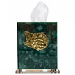 Southern Tribute Hydrangea Tissue Box Cover - Emerald