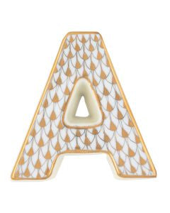 Herend Decorative Letter - Gold