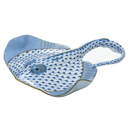 Herend Decorative Stingray - Blue