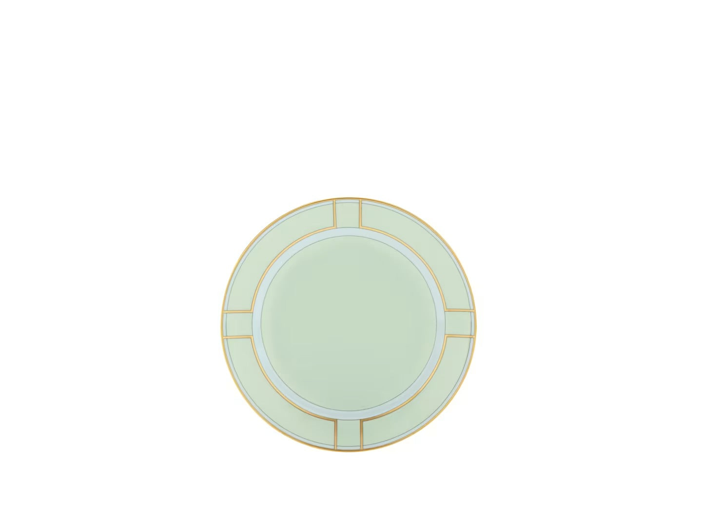 Ginori Diva Round Dessert Plate - Verde