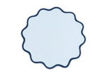 Matouk Scallop Edge Placemat - set of 4 - Blue/Navy