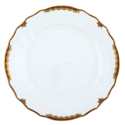 Herend Princess Victoria Dinner Plate - Brown