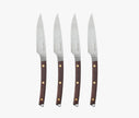 Costa Nova Rosewood Steak Knives S/4 - Brushed