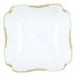 Herend Princess Victoria Square Salad Bowl - Green