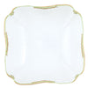 Herend Princess Victoria Square Salad Bowl - Green