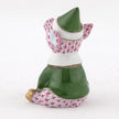 Herend Decorative Elf Piggy - Raspberry